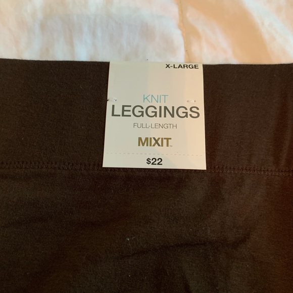 NWT. MIXIT LEGGINGS. JC PENNY. FULL LENGTH - Picture 7 of 8